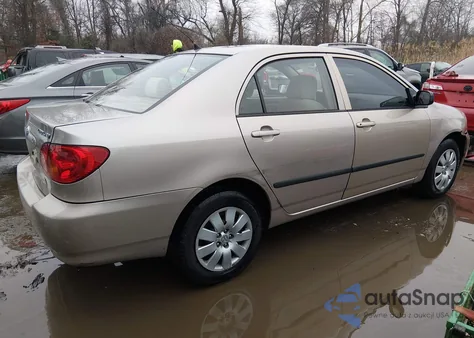 2003 Toyota Corolla Ce from USA, damaged, VIN 1NXBR32E03Z116963